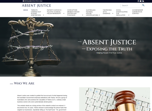 Promote Your Story - Absent Justice